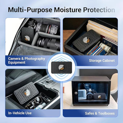 Auto Power-off Rechargeable Desiccant Dehumidifier - Image 7