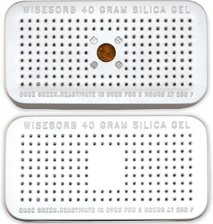 Silica Gel Canister, 40 Gram 1 Pack Silica Gel Desiccant Canister, Reusable - Image 3