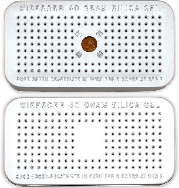 40 Gram Pack of 4 Silica Gel Canister, Gun Safe Dehumidifiers, Reusable - Image 3