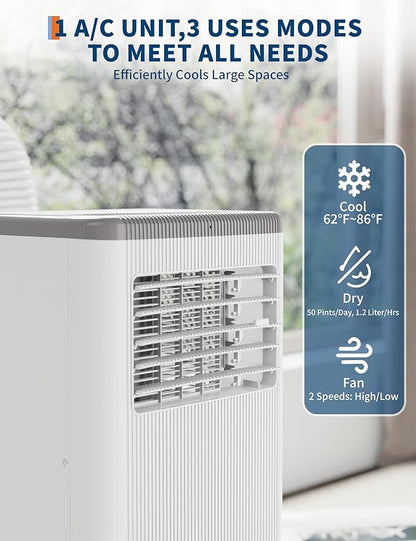 GarveeHome Portable Air Conditioner, 8000 BTU - Image 4