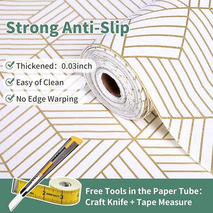 Shelf Liners for Kitchen Cabinets 23.6in x 49.21FT, Non Adhesive Cabinet Liner - Image 5