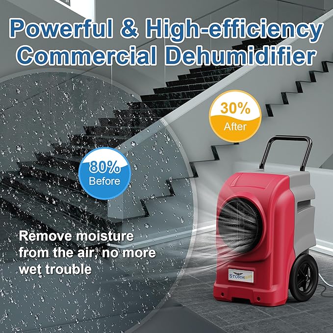 AlorAir 270 Pints Commercial Dehumidifiers - Image 5