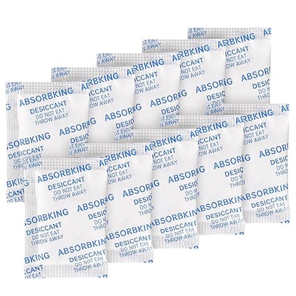 Desiccant Packs – 2 Gram 500 Packs Moisture Absorbers, Food Grade Desiccant by ABSORBKING