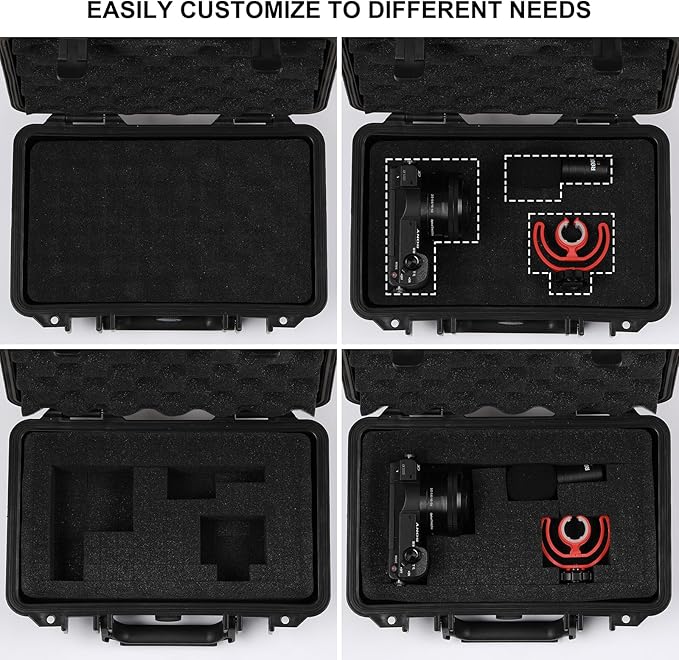Mayouko Portable Tool Box with Shock- Proof Sponge, Water Proof Grade IP67 - Image 3