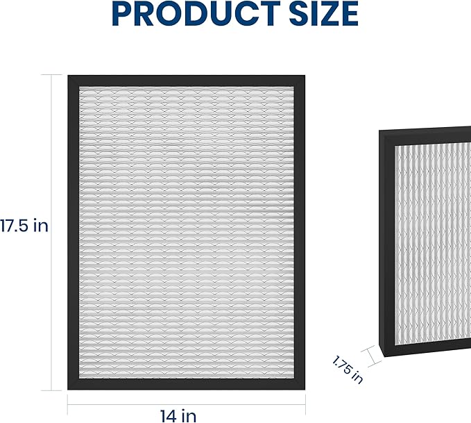 4 Packs 14 x 17.5 x1.75 MERV 13 Replacement Dehumidifier Filter - Image 4