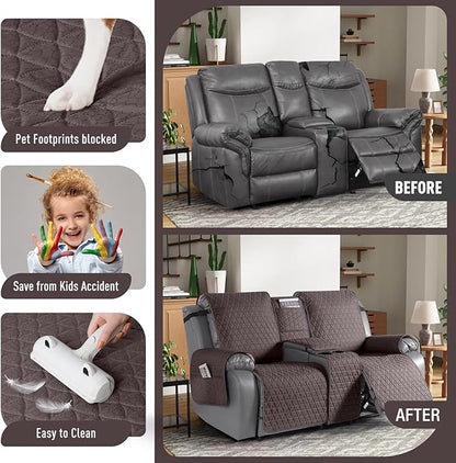 TAOCOCO 100% Waterproof Loveseat Recliner Cover - Image 5
