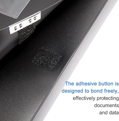 HUA JIE A4 Storage File Boxes Plastic Archives Cases - Image 6