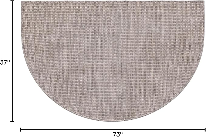 Unique Loom Outdoor Solid Collection Area Rug - Image 2