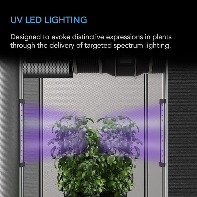 AC Infinity IONBEAM U4, Targeted Spectrum UV LED Grow Light Bars 11”, 4-Bar - Image 2