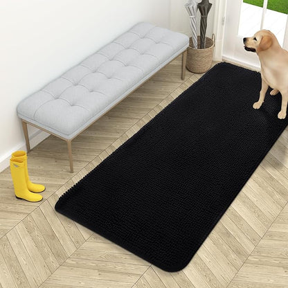 OLANLY Dog Door Mat for Muddy Paws 54x24, Absorbs Moisture and Dirt, Absorbent by OLANLY