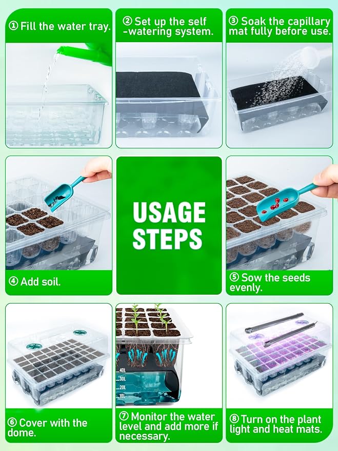 Self-Watering Seed Starter Tray - Image 4