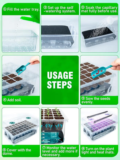 Self-Watering Seed Starter Tray - Image 4