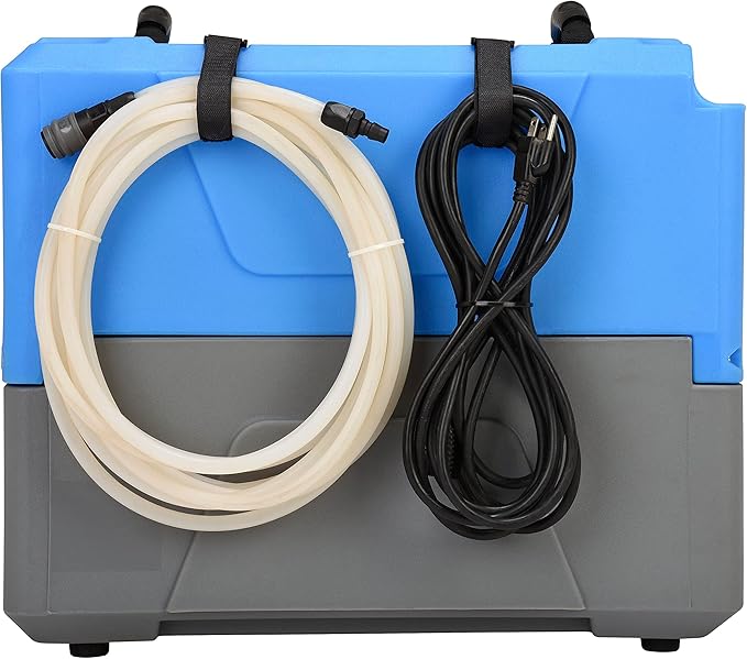 BlueDri 150PPD Low Grain Refrigerant Compact Portable Commercial Dehumidifier - Image 4