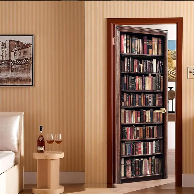 3D Door Stickers, Peel and Stick Vinyl Wallpaper ，Self-Adhesive Mural - Image 7