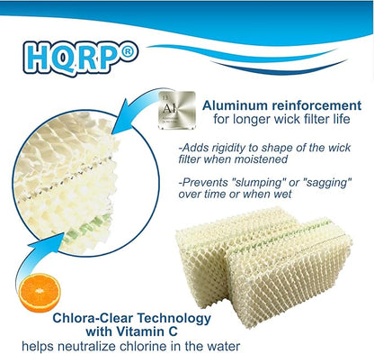 HQRP 2-Pack Wick Filter Compatible - Image 4