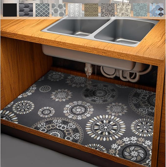 AiBOB Waterproof Under Sink Mat, Absorbent Quick Dry Sink Liners Protect by AiBOBGoodValueChairmatforFloorProtection