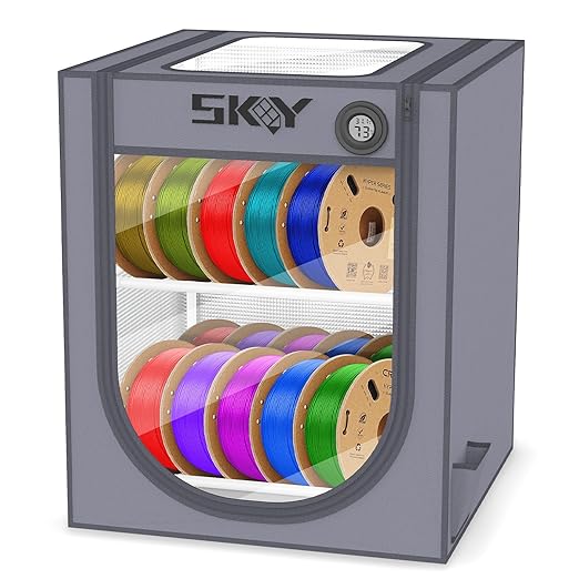 3D Printer Filament Storage Box by Skouphy