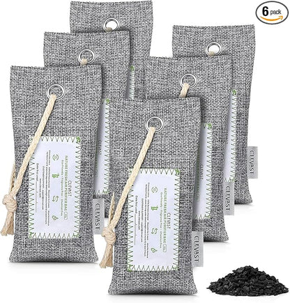 CLEVAST Activated Bamboo Charcoal Odor Absorber by CLEVAST