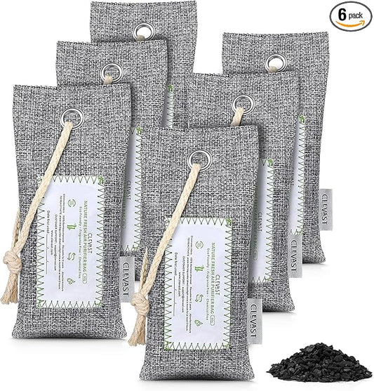 CLEVAST Activated Bamboo Charcoal Odor Absorber by CLEVAST