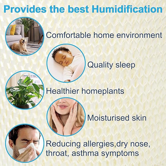 HQRP 4-Pack Wick Filter T Compatible - Image 7