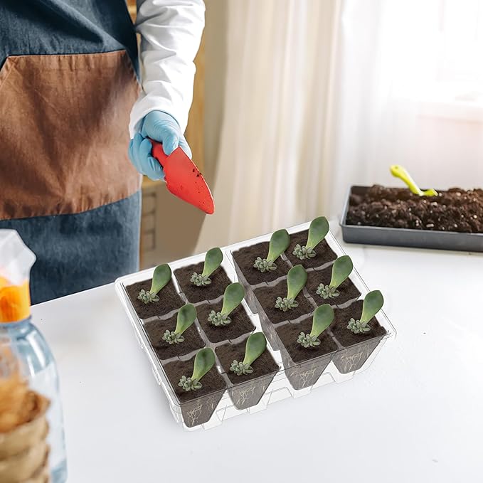 Gardzen 3 Pack Seed Starting Tray, Plant Germination Trays, Seed Starter Kit - Image 6