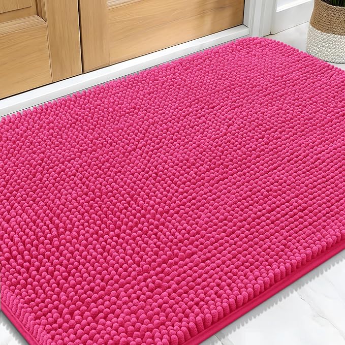 OLANLY Dog Door Mat for Muddy Paws 30x20, Absorbs Moisture and Dirt, Absorbent by OLANLY