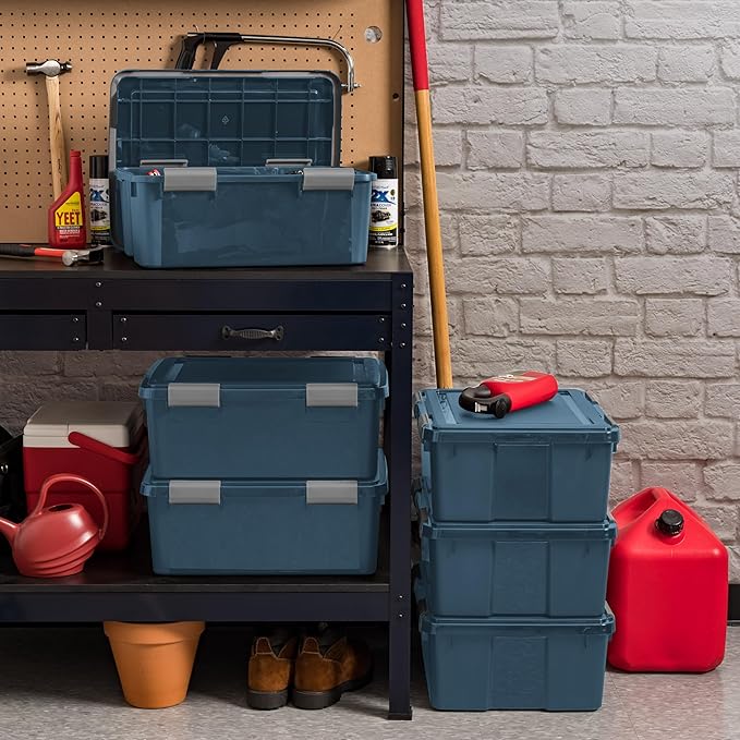 IRIS USA WeatherPro 31 Qt Eco-Friendly Storage Bins - Image 5