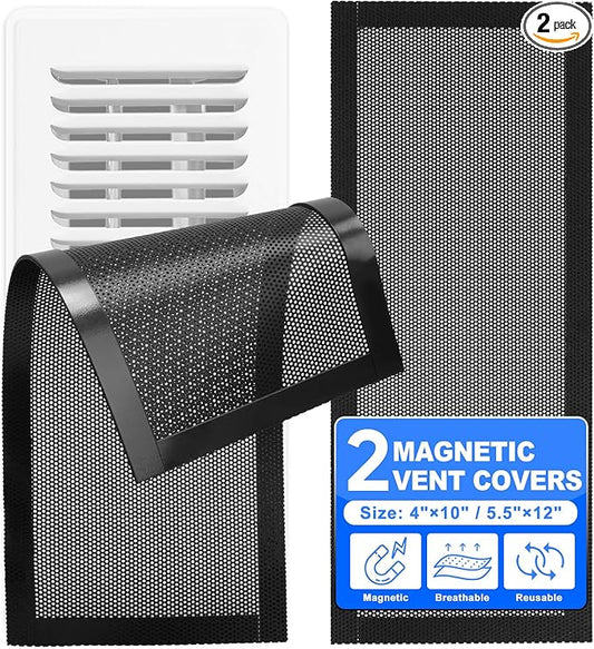 Floor Vent Covers, and RV Vents, 2 Pack by KeeTidy