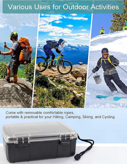 Avlcoaky Waterproof Box Dry Box Waterproof Containers Watertight Storage Box - Image 4