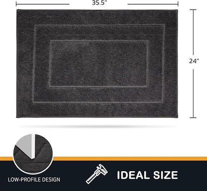 PURRUGS Dirt Trapping Door Mat 24" x 35.5", Non-Slip/Skid Machine Washable - Image 2