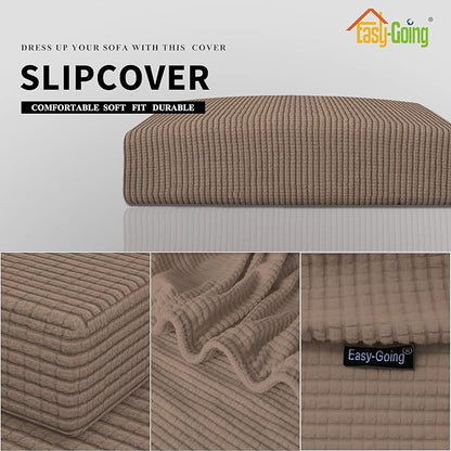 Easy-Going Stretch Loveseat Cushion Cover Sofa Cushion Furniture Protector Sofa - Image 3