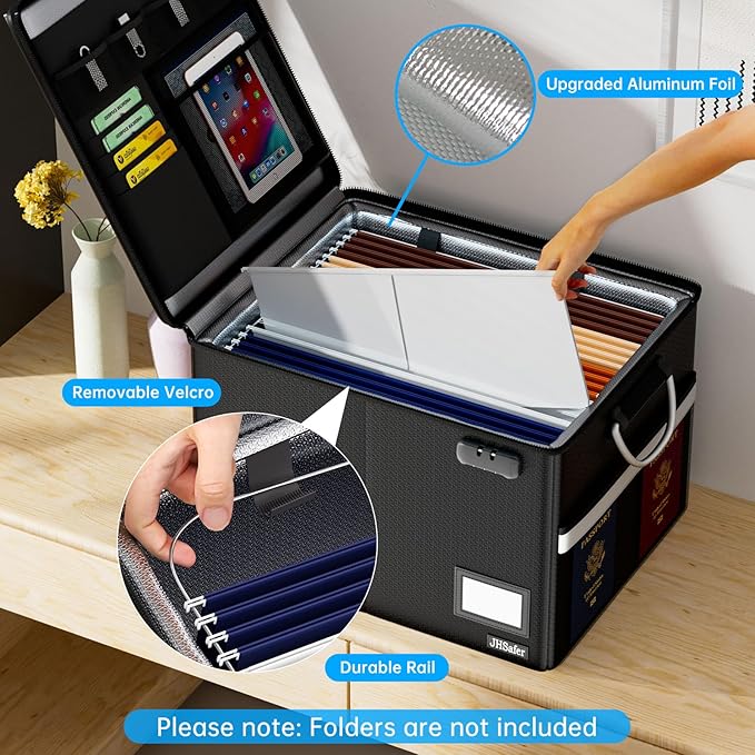 5200℉ Fireproof Document Box - Image 6