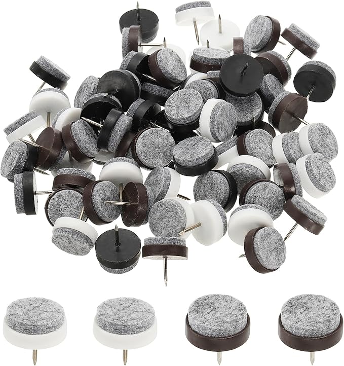 PATIKIL 24 mm Nail-on Felt Pads by PATIKIL