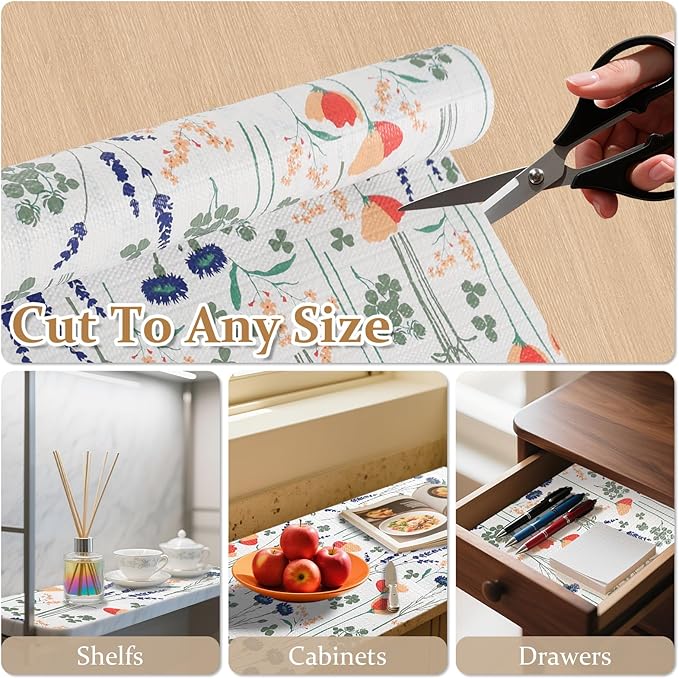 FINNEZ Shelf and Drawer Liner 12in x 30FT - Image 3