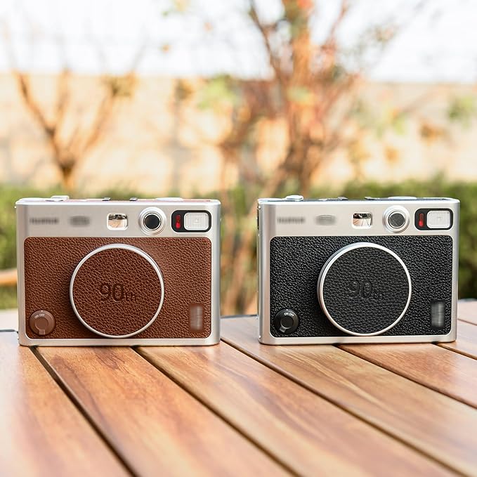 Retro Leather Lens Cap for Fujifilm Instax Mini EVO, Accessories for Fuji Mini - Image 7