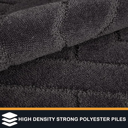 PURRUGS Easy Care Area Rug 4ft x 6ft, Non-Slip Machine Washable Entry Rug - Image 5