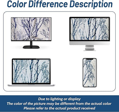 DriftAway Linen Printed Blackout Curtains Tree Branch Pattern Double Layer 84 - Image 9