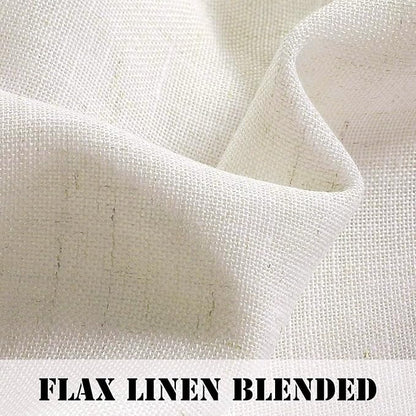 H.VERSAILTEX Light Filtering Linen Textured Curtains - Image 3