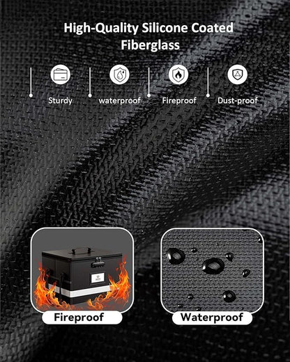 Oterri 1 Pack Fireproof Document Box - Image 7