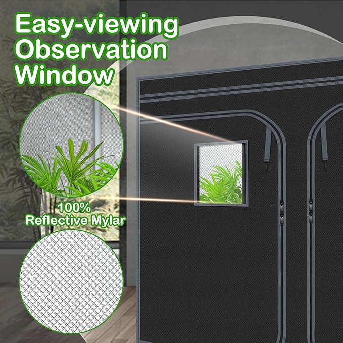 Grow Tent, Removable Floor Tray - Image 4