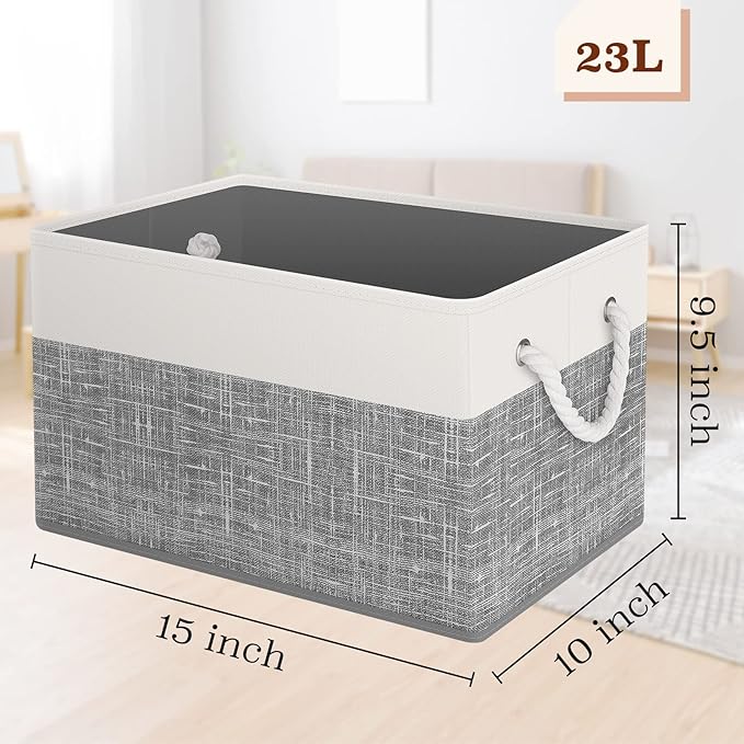Storage Bin, Collapsible Storage Basket - Image 2
