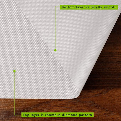 Kitchen Shelf Liner Drawer Liners, Non-Adhesive Refrigerator Liners Waterproof - Image 2