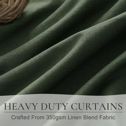 Lush Decor 120 Inch/10ft Long Insulated Back Tab Pinch Pleated Curtains - Image 5