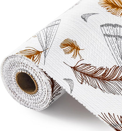 Drawer and Shelf Liner, Non-Slip Kitchen Cabinet Liners Non-Adhesive Thick by ALIUNI