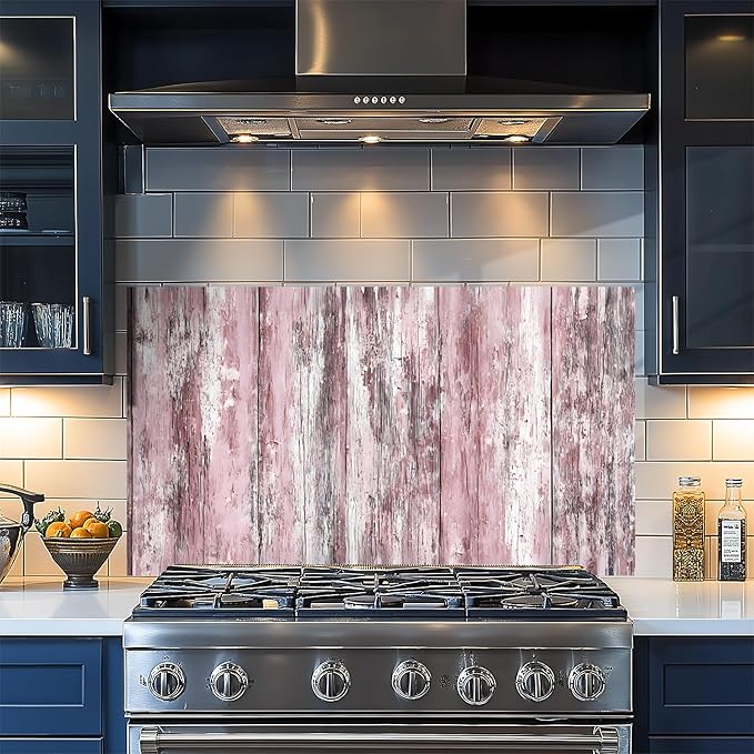 NYZE Kitchen Backsplash Stickers Waterproof Stove Backsplash Protector by GIVEYOUTHEBEST
