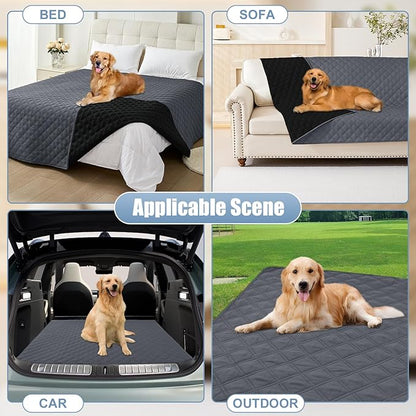 Smiry Waterproof Dog Bed Cover Pet Blanket, Soft Washable Dog Blanket - Image 7