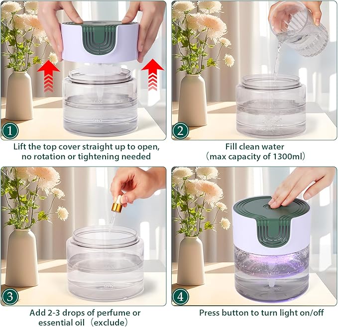 Water Air Purifiers for Home, Quiet Variable Speed Water Based Air Purifier - Image 5