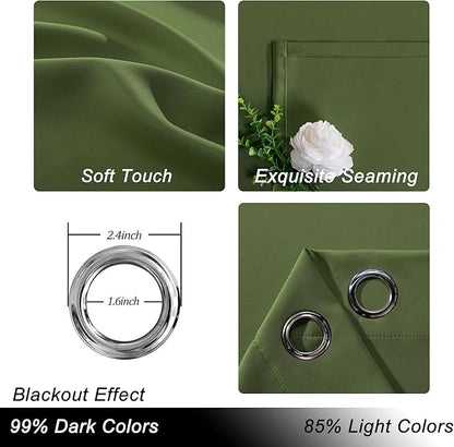 Hiasan Sliding Glass Door Blackout Curtains - Image 2