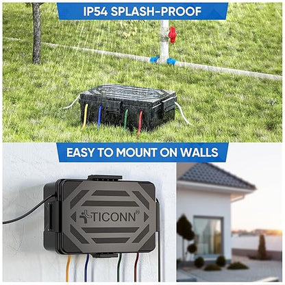 TICONN Outdoor Electrical Box, IP54 Splash-Proof Outdoor Extension Cord Cover - Image 6
