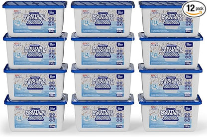 W&E Choice Moisture Absorbers, Portable Humidity Absorber Boxes by WEChoice